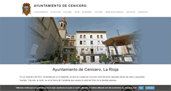 Desktop Screenshot of cenicero.org